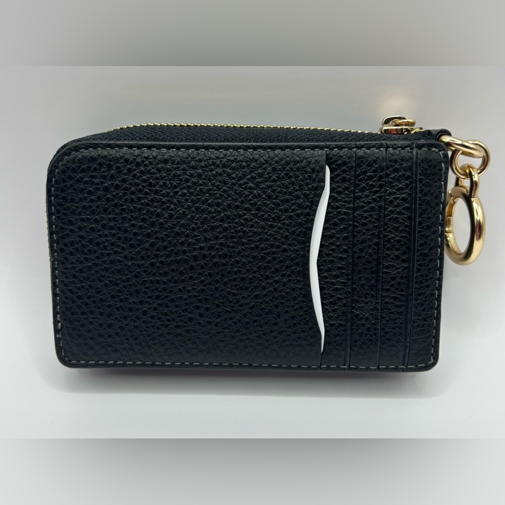 Coach Black Wallet with Gold Accents - Picture 5 of 5